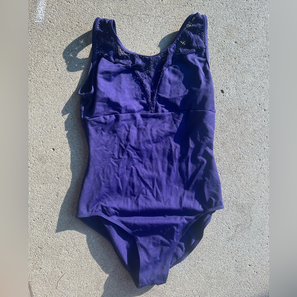 Blue Dance Leotard Size 4 K. H. Martin